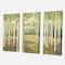 Designart - Aspens Neutral Forest - Traditional Gallery-wrapped Canvas